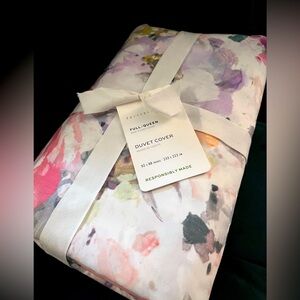 Floral Duvet Cover by Pottery Barn